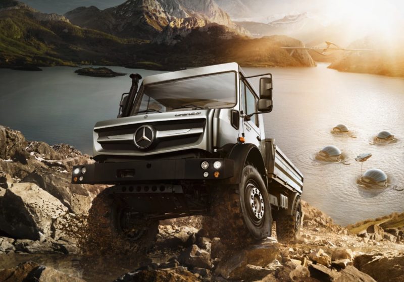 unimog-tout-terrain unimog-mercedes